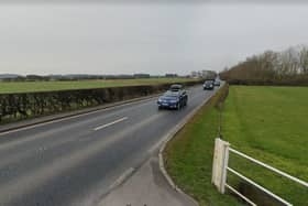 Features designed to reduce collisions will be installed on a stretch of the A586  (image: Google)