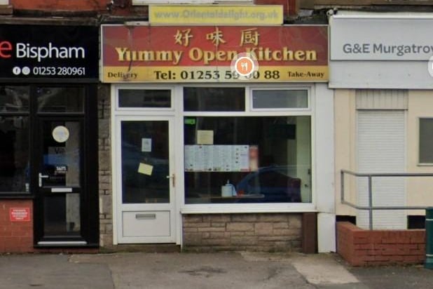 221 Bispham Road, Blackpool FY2 0NG. 01253 590088. One review said: "Fantastic food and arrived so fast. Will definitely be using Yummy Kitchen again.."