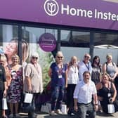The team form Homes Instead Blackpool have won a care award