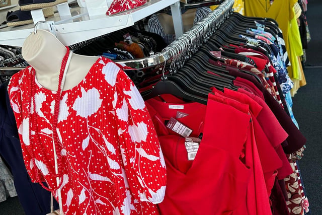 There are lots of clothes for sale at bargain prices to set you up for the summer months