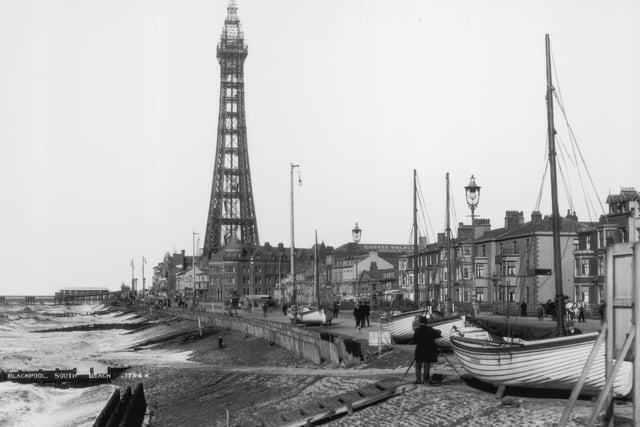 A scene from 1893 - how different the seafront was