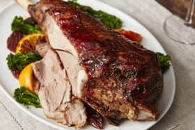 Herdwick lamb in red wine sauce