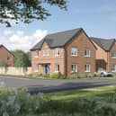 A typical street scene from Bellway similar to the homes coming to Alderstone Park