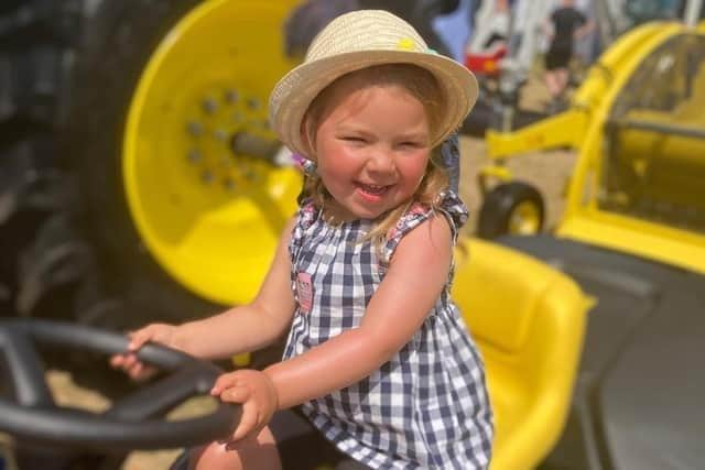 Little Mabel Gregson has the rare Batten's Disease