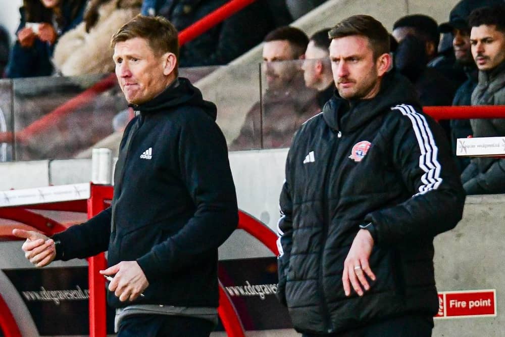 AFC Fylde's coaching team are looking to end a run of three straight defeats Picture: AFC Fylde