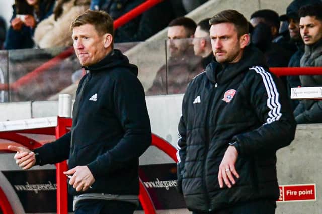 AFC Fylde's coaching team are looking to end a run of three straight defeats Picture: AFC Fylde