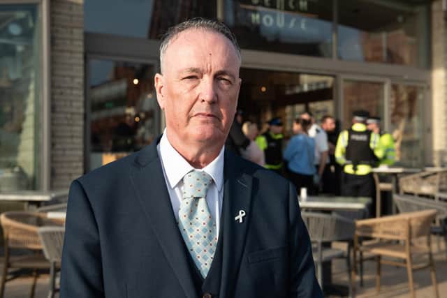 Lancashire Police and Crime Commissioner Clive Grunshaw runs the initiative in partnership with the University of Lancashire Photo: Lucinda Herbert.