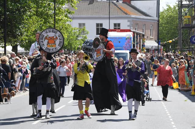 Lytham Club Day procession brought colour galore to the streets of the town