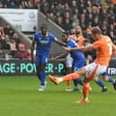 Jordan Rhodes scored his 10th goal of the season (Photographer Dave Howarth / CameraSport)
