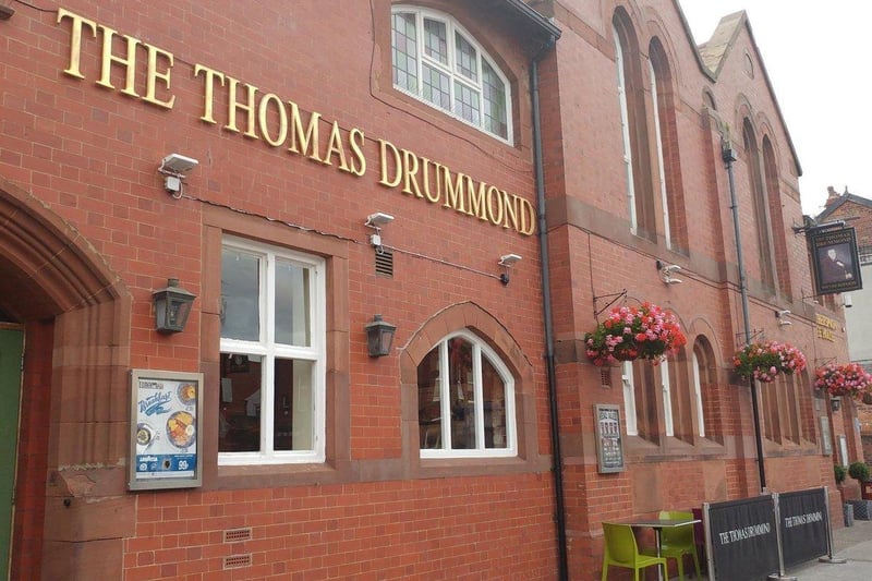 The Thomas Drummond on London Street, Fleetwood, has a 4.1 rating, with 1,405 reviews