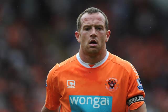 Charlie Adam whilst playing for Blackpool in 2009.