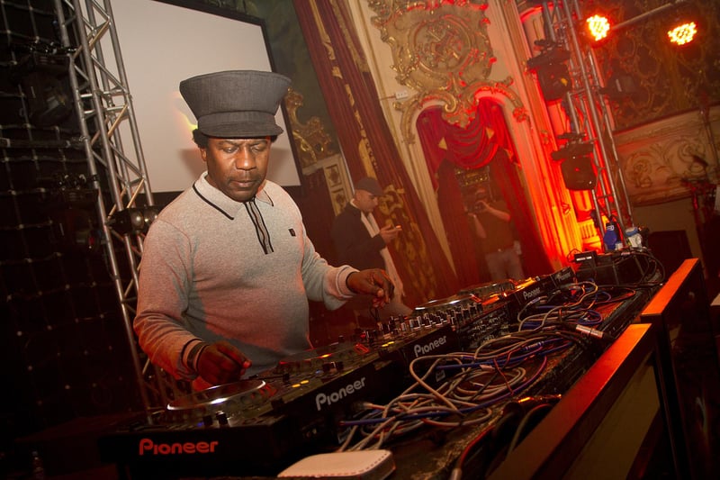 Blackpool Christmas ball hosted by Pacha at the Tower Ballroom. Norman Jay