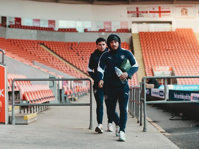 Danny Imray was Blackpool's bright spark again, but was limited in what he could deliver down the right.