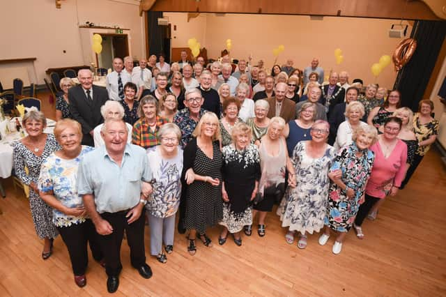 Just Good Friends members at their 10th anniversary dinner at St Annes Palace.