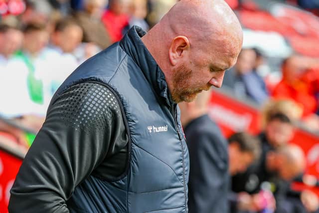 Stephen Crainey thought Fleetwood deserved something out of the game against Oxford Picture: SAM FIELDING/PRiME MEDIA IMAGES