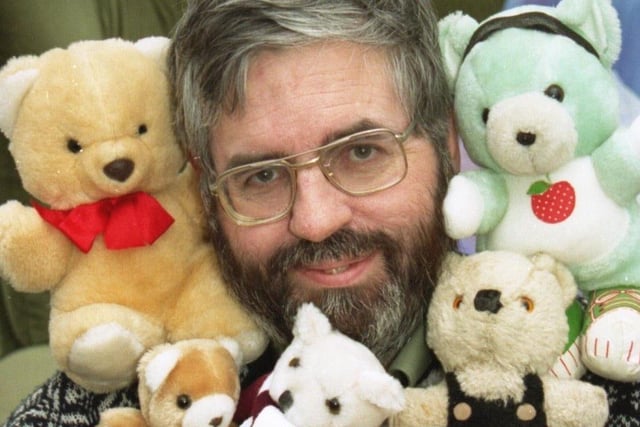 "Send your teddy bears to the children of Bosnia as symbols of world peace and hope." That is the appeal being made by To Bosnia With Love! - a new organisation that aims to bring some sunshine into the grey world of the war-torn country's children. Co-ordinator and brainchild of the appeal is Geoffrey Keyte of St Annes, pictured above