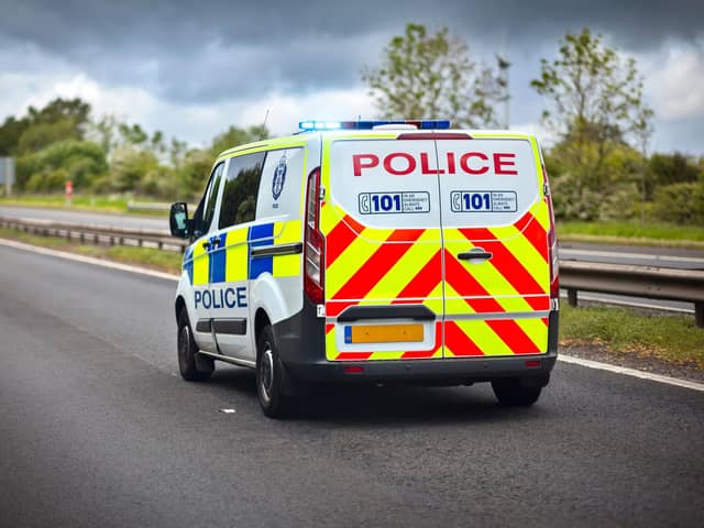 Police have closed two lanes after a crash on the westbound A5085 Blackpool Road in Preston this morning (Friday, December 2)