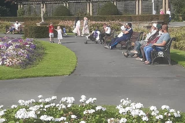 Stanley Park's Italian Gardens regularly attracts plenty of visitors