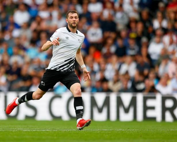 English footballer Tom Barkhuizen is the fourth fastest footballer on FIFA with a pace of 93 (Photo by Malcolm Couzens/Getty Images)