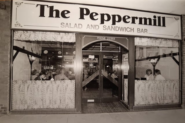 The Peppermill in Birley Street, still going strong. This was in June 1986