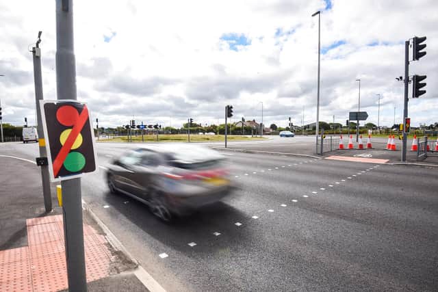 National Highways is hoping to have the traffic lights back on at Norcross Roundabout by the weekend