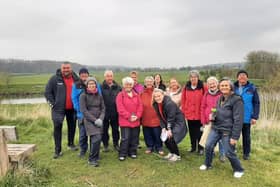 Fleetwood Town Community Trust has been awarded a £150,000 National Lottery grant. Pictured are participants in the Trust's Walk and Talk scheme.