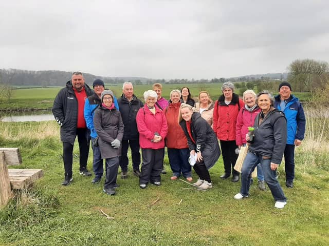 Fleetwood Town Community Trust has been awarded a £150,000 National Lottery grant. Pictured are participants in the Trust's Walk and Talk scheme.