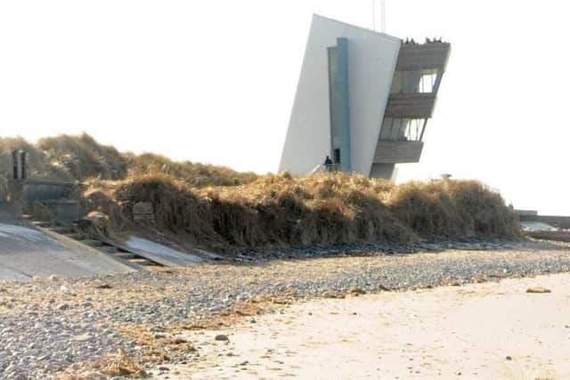Fleetwood Coastwatch volunteers, based at  Rossall Point observation Tower, helped rescue a walker.