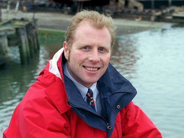 Port Manager Callum Couper at Fleetwood Docks