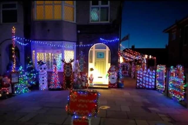 Paul Tilling will once again light up his home to raise money for Brian House Children’s Hospice from  November 26