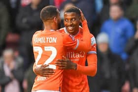 Ekpiteta was on the scoresheet during Blackpool's win in the FA Cup on Saturday