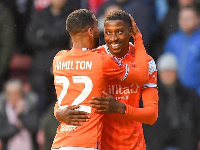 Ekpiteta was on the scoresheet during Blackpool's win in the FA Cup on Saturday