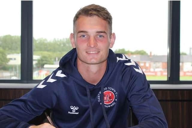 Fleetwood have signed Leicester keeper Jakub Stolarczyk on loan Picture: FLEETWOOD TOWN FC