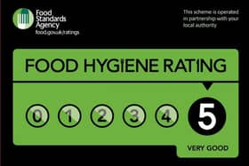 Food Standards Agency awarded 5 star ratings to two eateries in Blackpool.