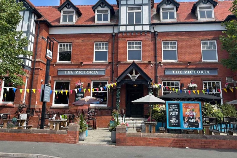 The Victoria, on Church Road, St Annes, was third with a 4.3  rating from 510 reviews