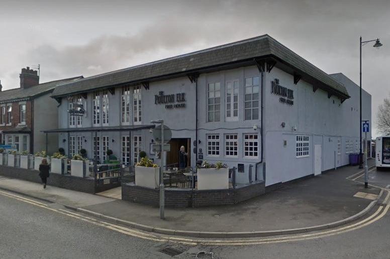 The Poulton Elk, on Hardhorn Road, Poulton,  has a 4.3 rating according to 2,200 Google reviews