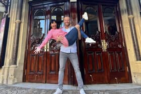 Dan Whiston and Hayley Tamaddon