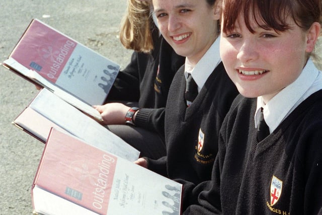 Alexandra Watson, Sarah Rabbich and Natalie Walsh received Diana Memorial Awards for Young People in 2000