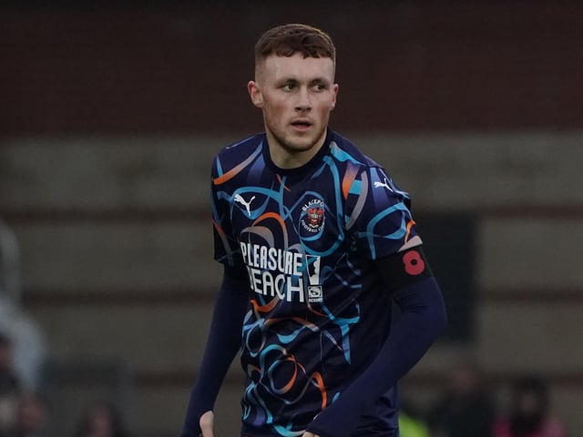 Sonny Carey has started the Seasiders' last couple of league games, and scored a brace in the FA Cup tie against Gillingham at the beginning of the month.
