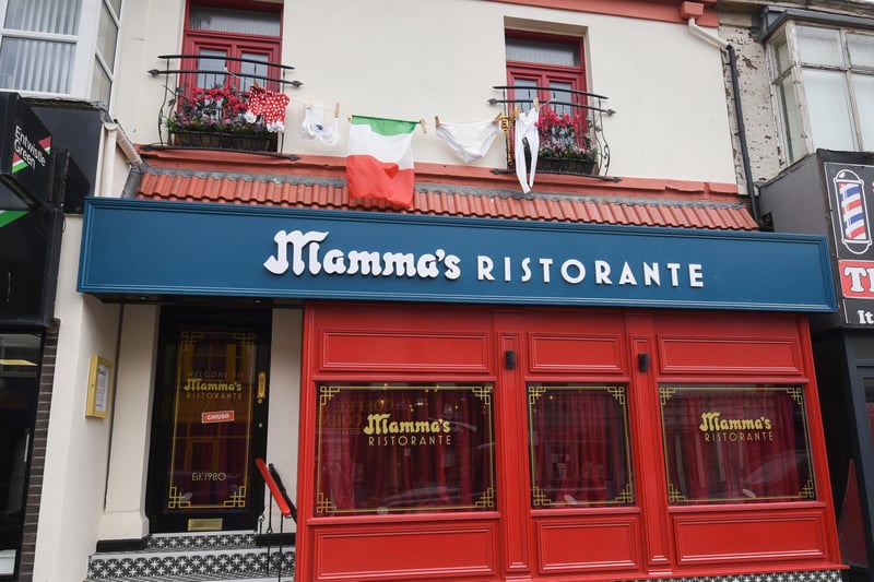 Mamma's Ristorante | 38-40 Topping Street, Blackpool | Rated three star | Inspected on November 9