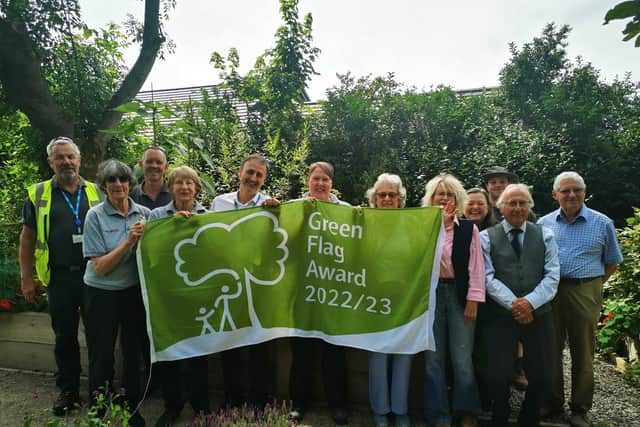 Wyre Council raises the Green Flag