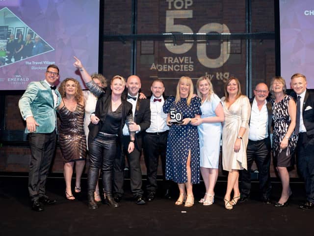 Blackpool’s Travel Village win and retain title of Best North West Travel Agency at TTG Top 50 2024