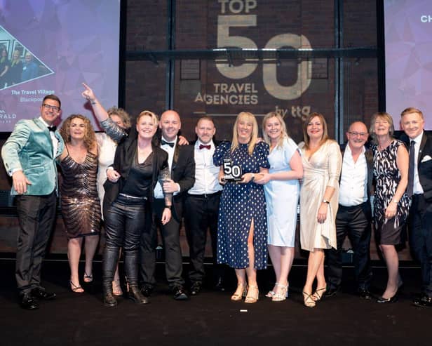 Blackpool’s Travel Village win and retain title of Best North West Travel Agency at TTG Top 50 2024