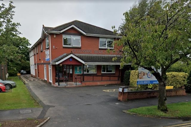 At Queensway Medical Practice on Queensway, Poulton-le-Fylde, 4% of appointments in October took place more than 28 days after they were booked.
