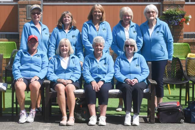 The Blackpool Subs 1 Ladies' bowling team