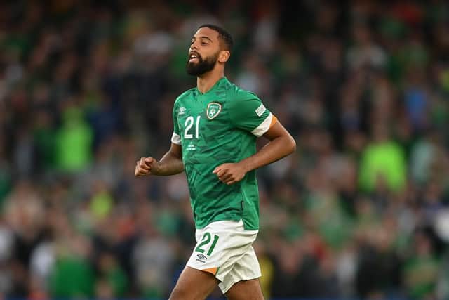Hamilton made his international debut for Ireland last night