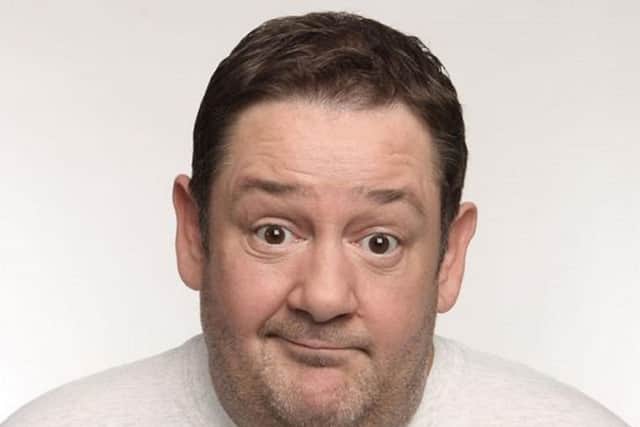 Comedian Johnny Vegas is providing the voice of Nigel C Gull
