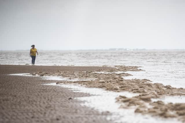 Pollution in the sea at St Annes