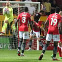 Morecambe go into tomorrow's game after beating Stoke City in midweek Picture: Ian Lyon