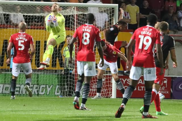 Morecambe go into tomorrow's game after beating Stoke City in midweek Picture: Ian Lyon